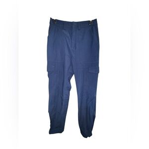 Banana Republic Deep Blue Cargo Pants Size 4L